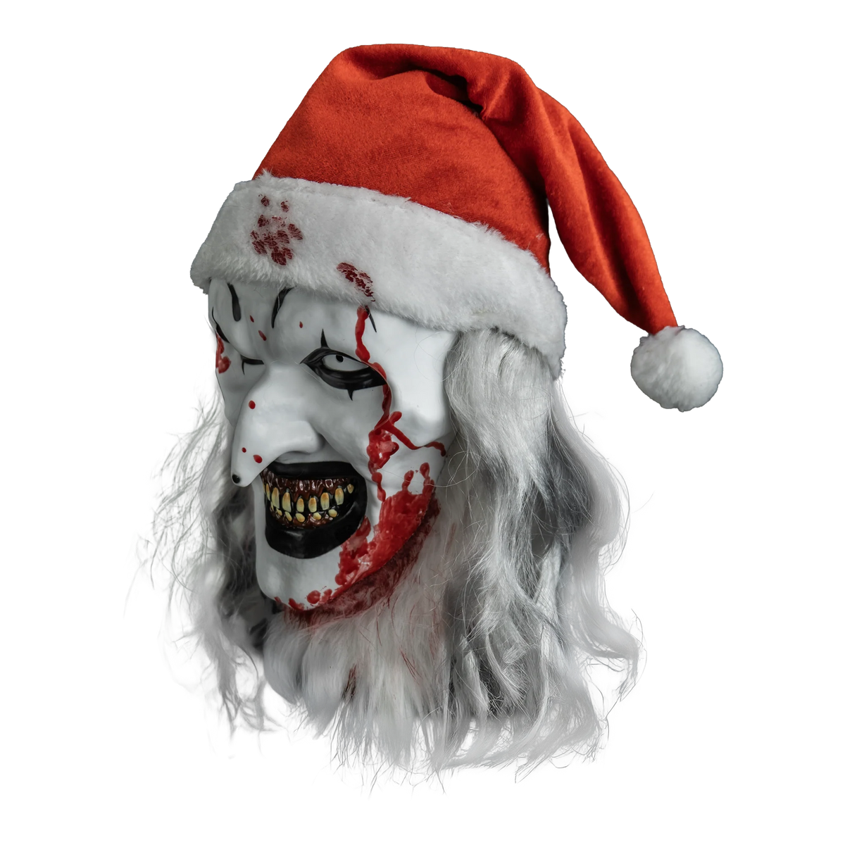 Terrifier 3 Santa Art the Clown Trick or Treat Studios Deluxe Injection Molded Mask