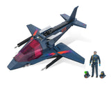 MASK High Tech Helicopter With Miles Mayhem Action Figure