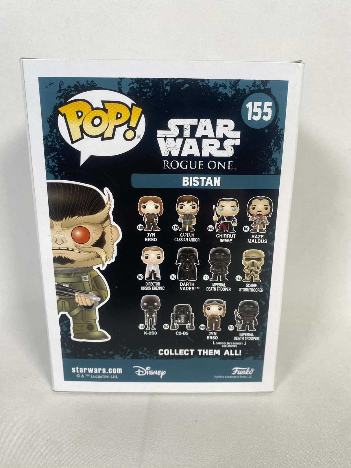 Star Wars Bistan Funko Pop! Vinyl Figure #155 (New York Comic Con Limited Ed)
