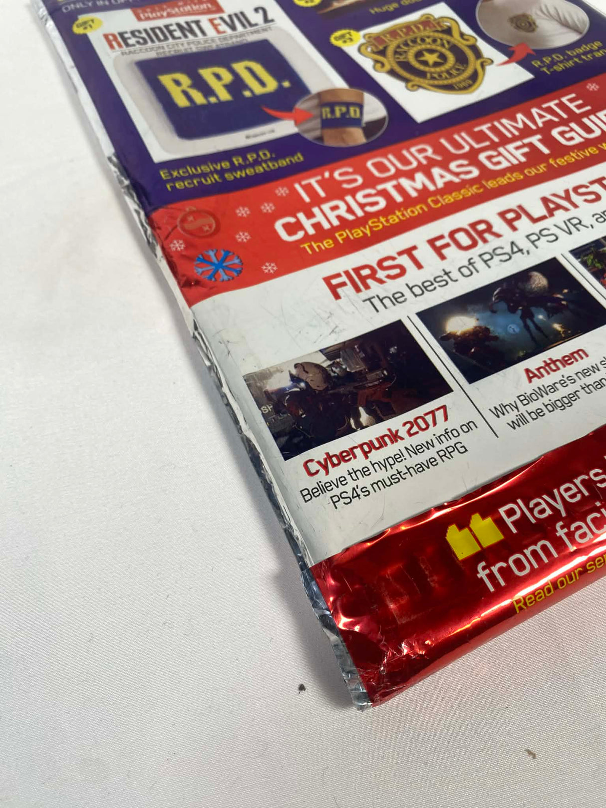 PlayStation Official Magazine UK #156 Resident Evil 2 Collector's Issue (Sealed With Free Gifts)
