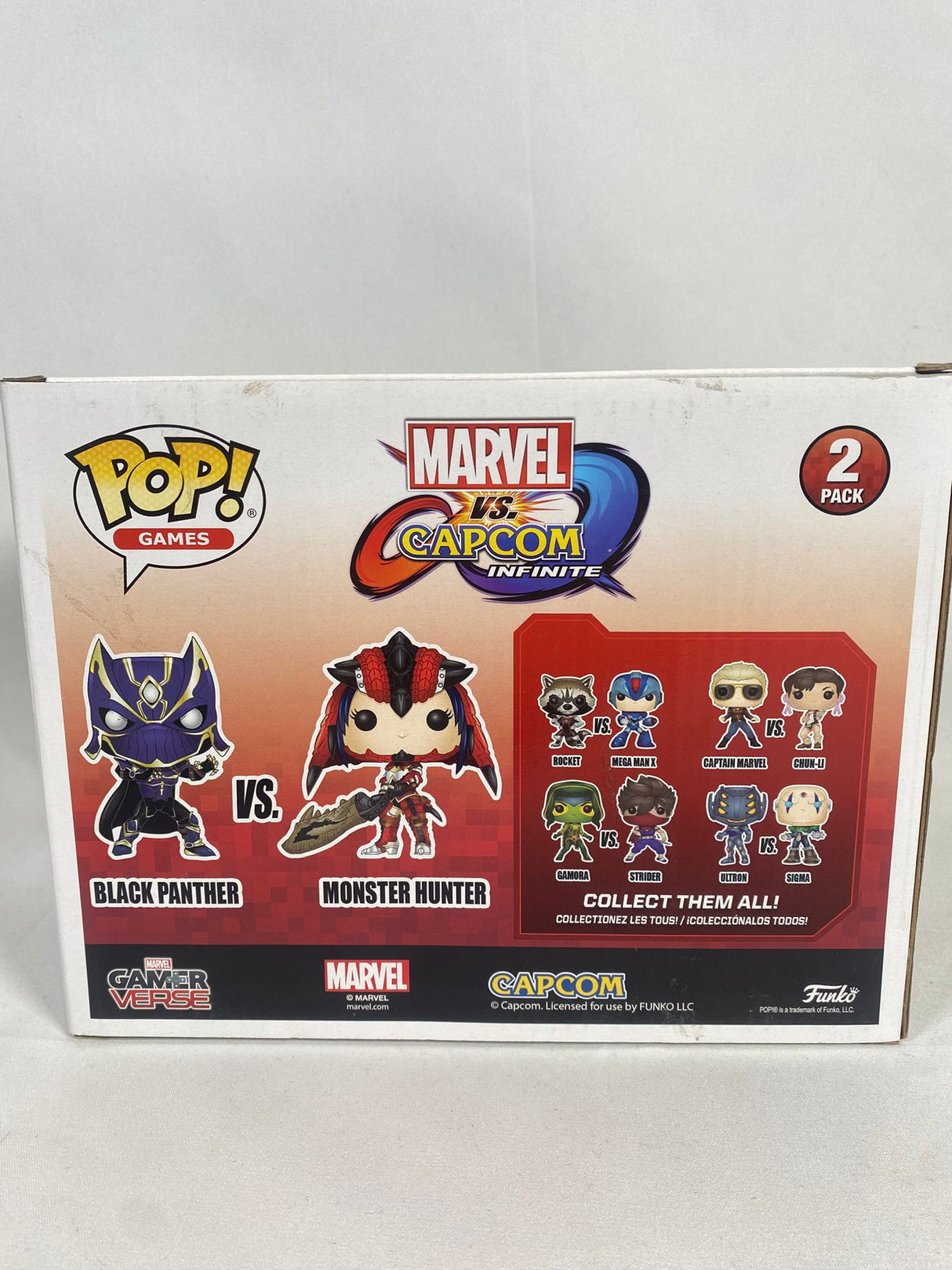 Marvel vs Capcom Funko Pop! Vinyl Figure Bundle Set of 5