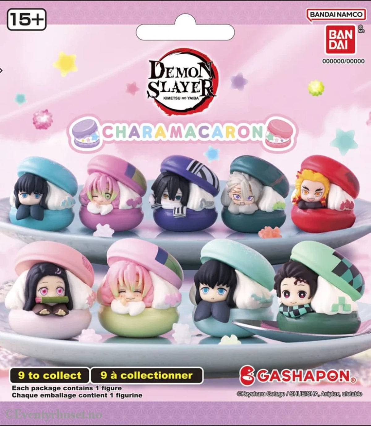 Demon Slayer Chara Macaron Mini Figure Blind Box