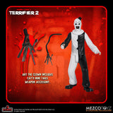 Terrifier 2 Art the Clown & Little Pale Girl 5 Points Mezco 3.75" Action Figure 2-Pack