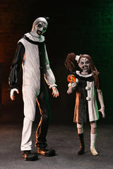 Terrifier 2 Art the Clown & Little Pale Girl NECA 7" Ultimate Action Figure 2-Pack