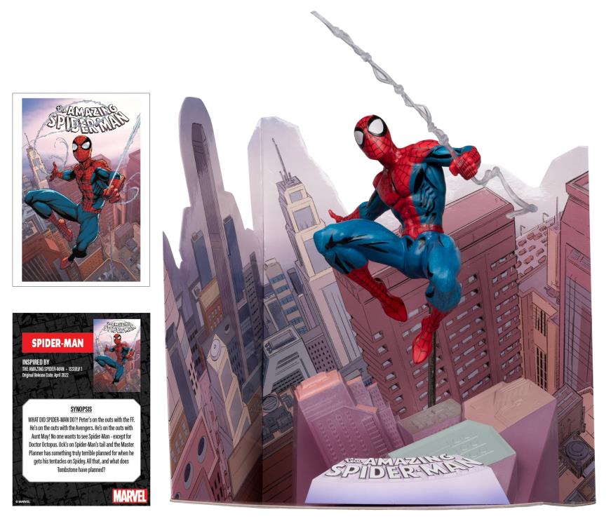 McFarlane Diorama 1:10 Spider-Man Amazing Spider-Man Vol.1
