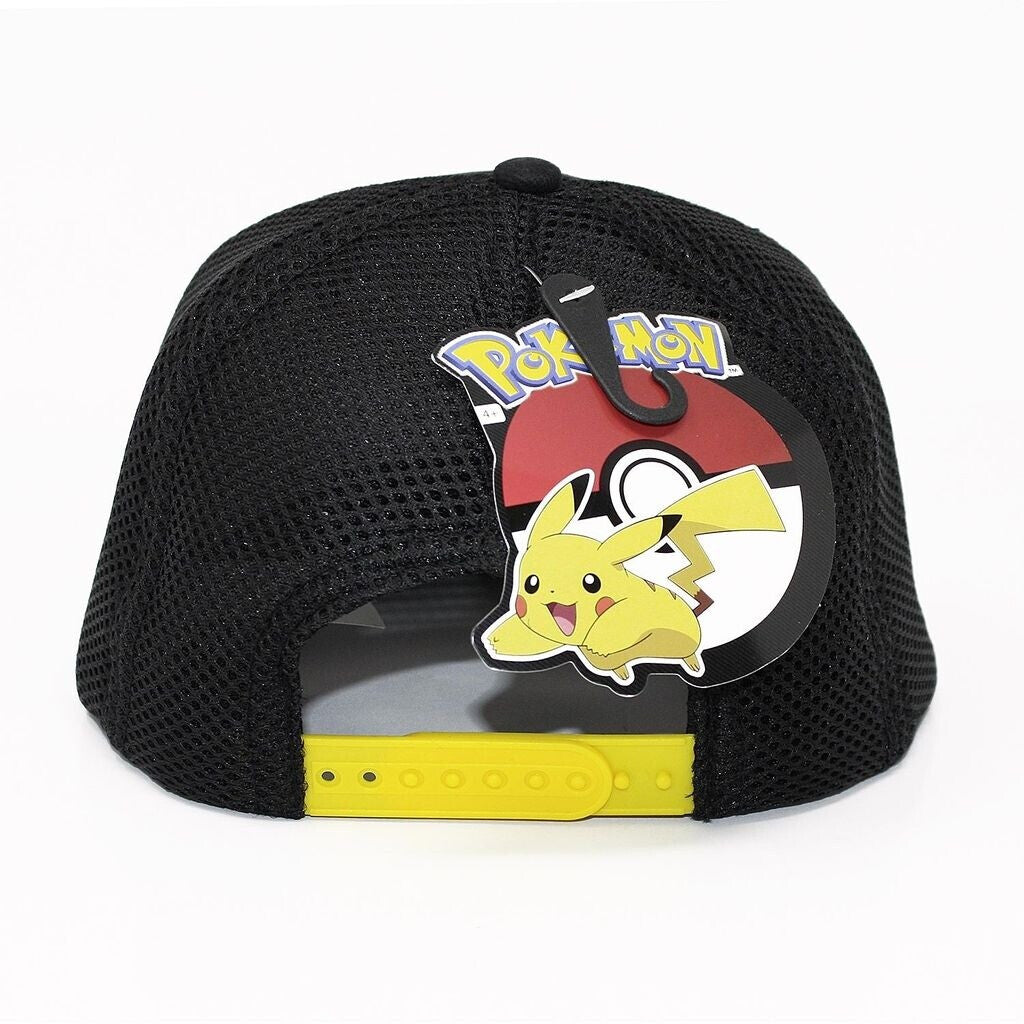 Pokemon Pikachu Wink Fluffy Unisex Snapback Cap