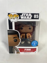 Star Wars Finn Funko Pop! Vinyl Figure #85 (Background Toys Exclusive)