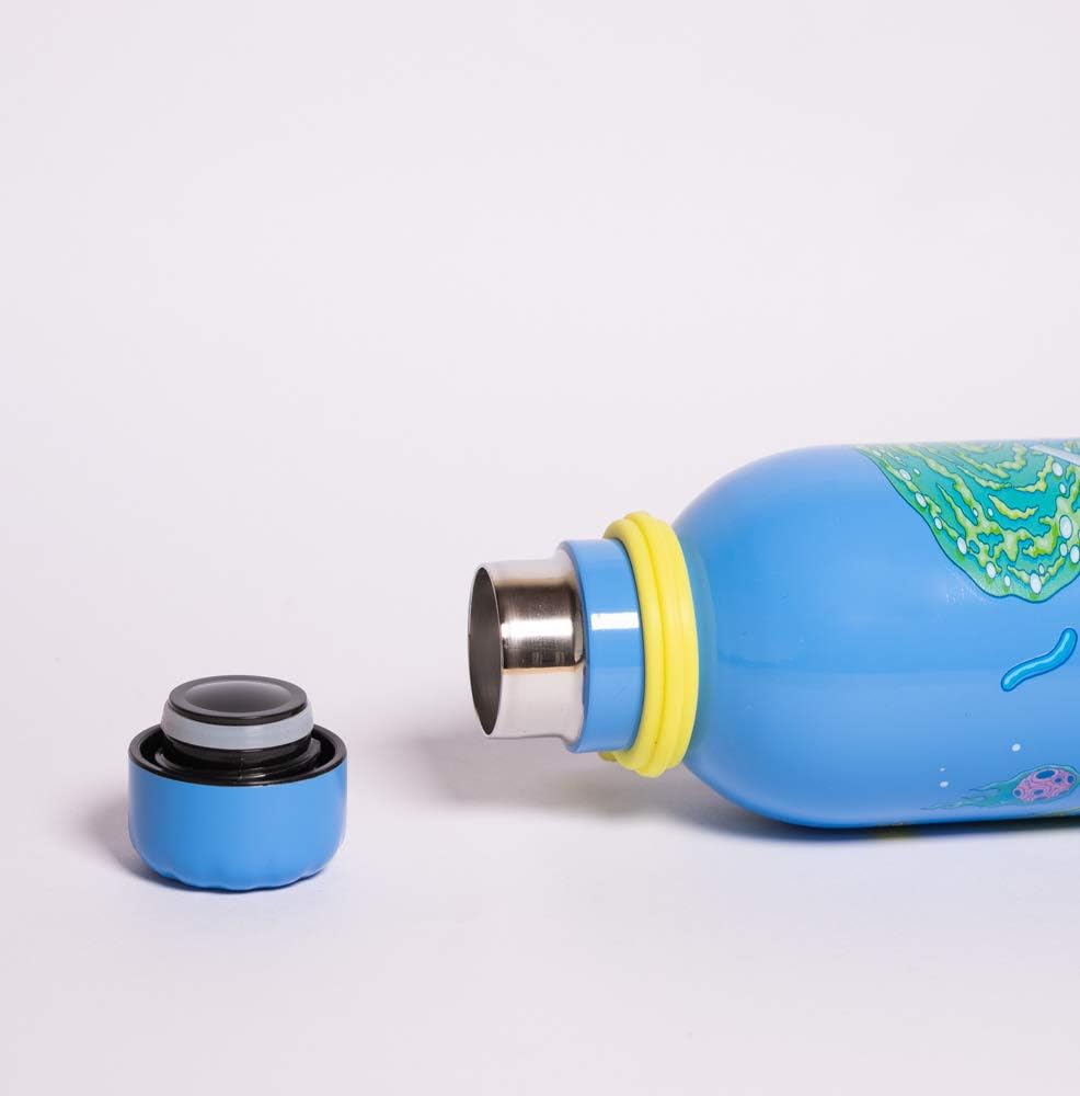 Rick & Morty Hot & Cold 500ml Metal Bottle