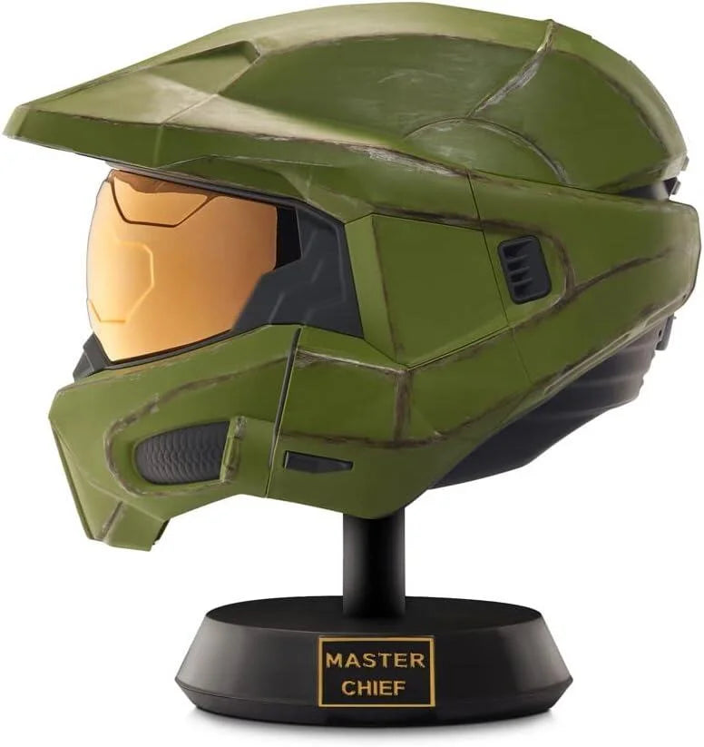 Halo Master Chief Deluxe Helmet With LED Lights And Stand