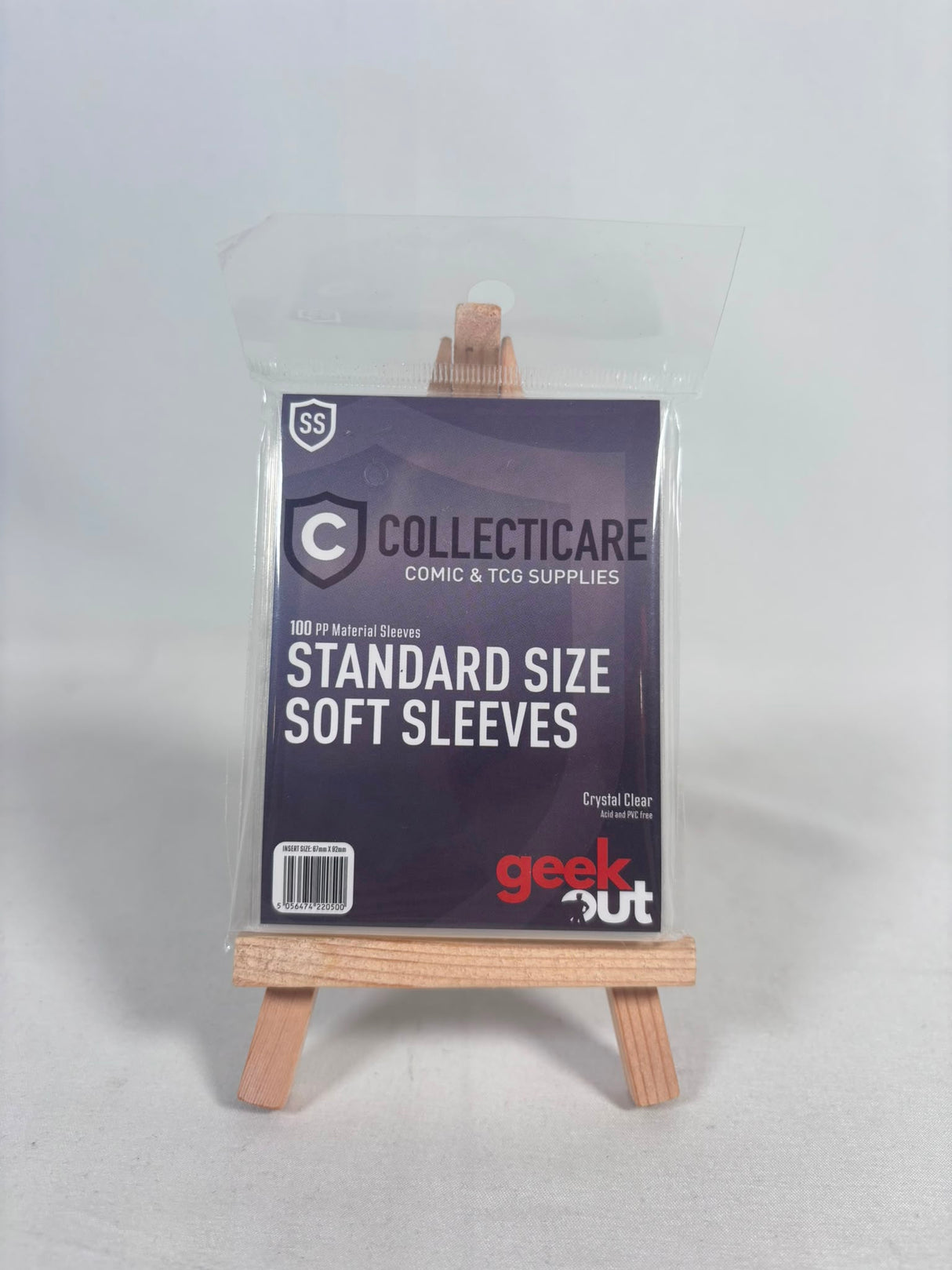 Geek Out Collecticare Trading Card Soft Sleeves (100-Pack)