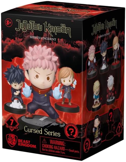 Jujutsu Kaisen Shibuya Incident Cursed Series Yume Hero Box 8cm Mini Figure
