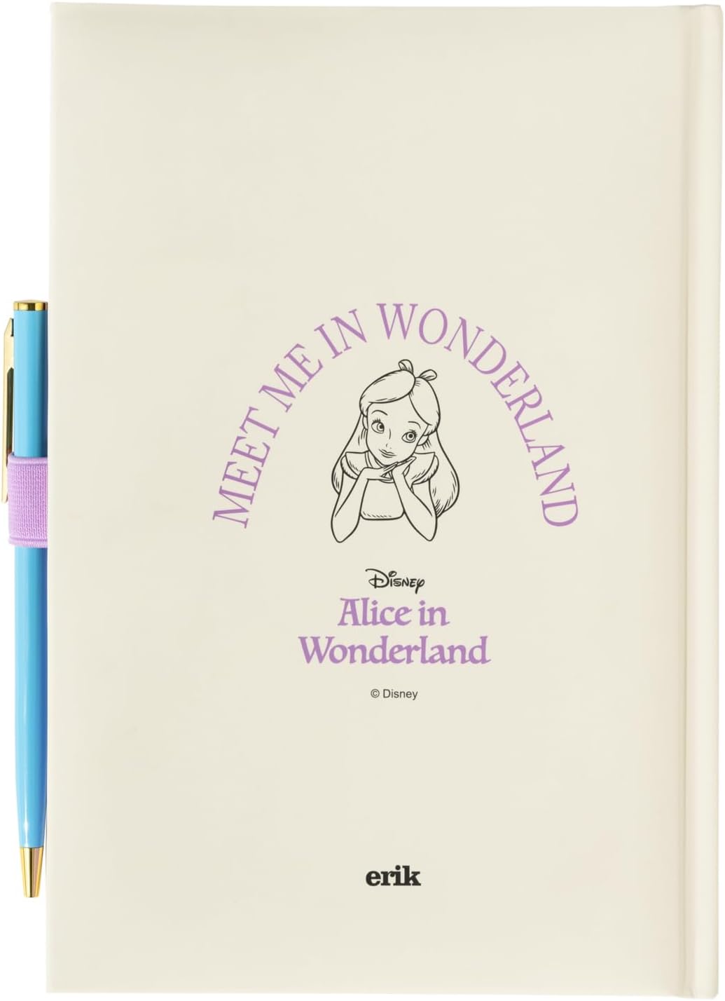 Disney Alice In Wonderland Premium A5 Notebook With Pen