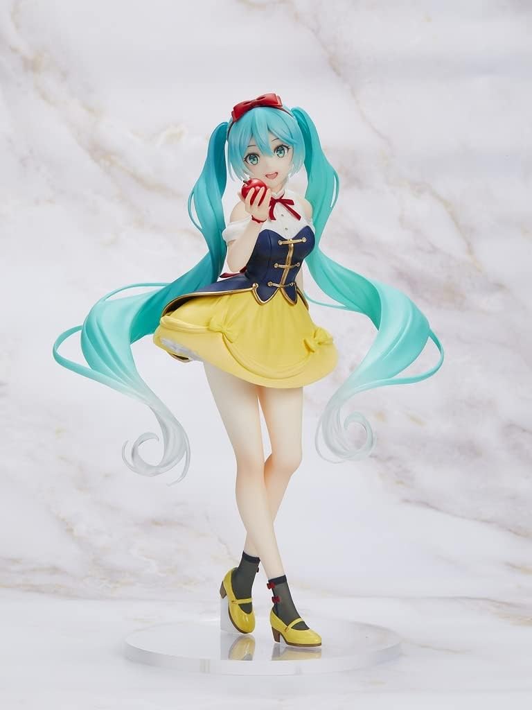 Hatsune Miku Wonderland Snow White PVC Statue, 18 cm