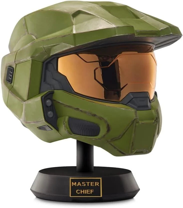 Halo Master Chief Deluxe Helmet With LED Lights And Stand