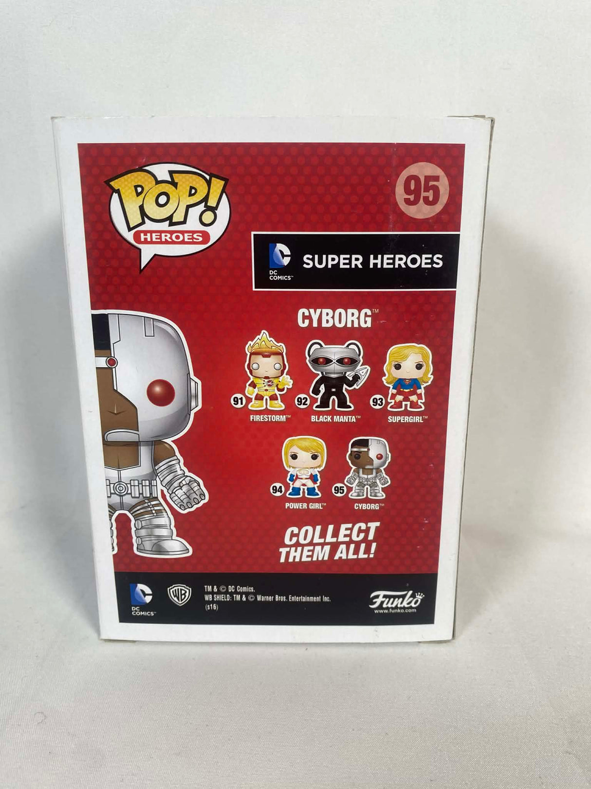 DC Super Heroes Cyborg Funko Pop! Vinyl Figure #95