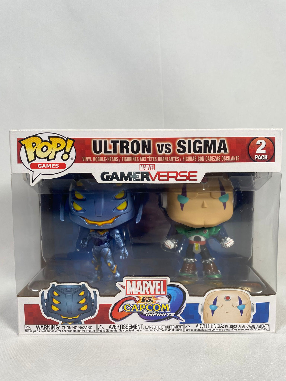 Marvel vs Capcom Funko Pop! Vinyl Figure Bundle Set of 5