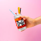 The Simpsons Duff Can Pencil Holder and Writing Set