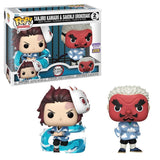 Demon Slayer Tanjiro Kamado & Sakonji Urokodaki (Summer Convention 2023) Funko Pop! Vinyl Figure 2-Pack