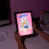 The Simpsons Framed LED Mood Light Print