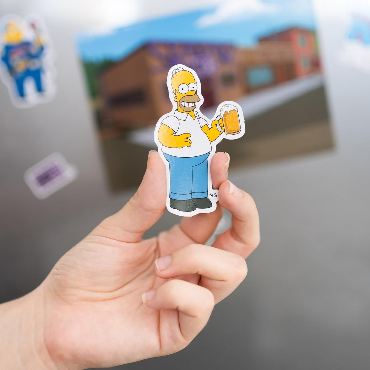 The Simpsons Citizens Magnet Set