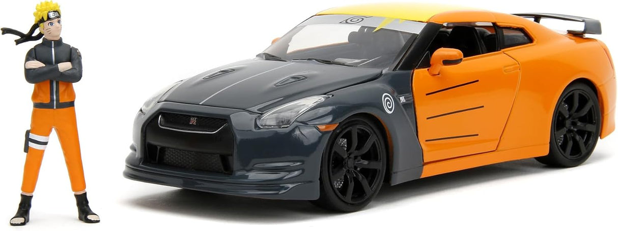 Naruto Shippuden Naruto & 2009 Nissan GT-R (R35) Jada Die-Cast Figure