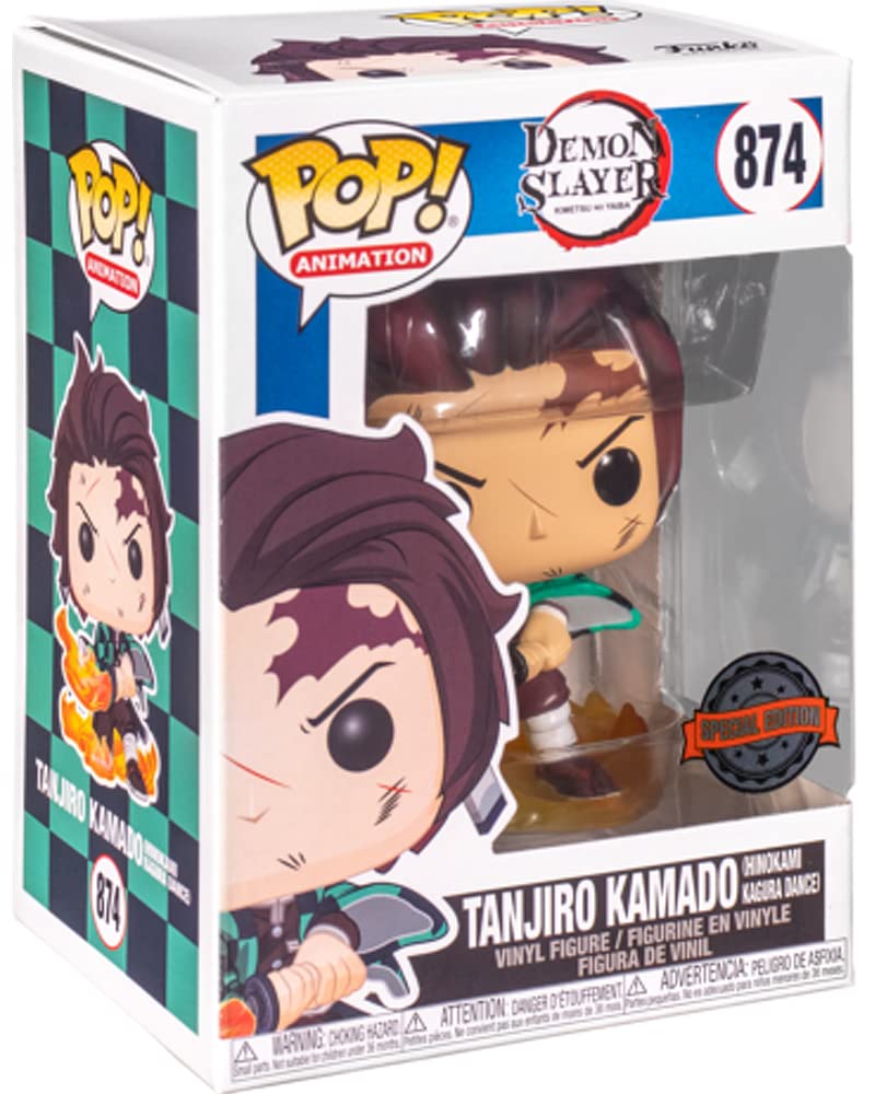 Demon Slayer Tanjiro Kamado (Special Edition) Funko Pop! Vinyl Figure #867