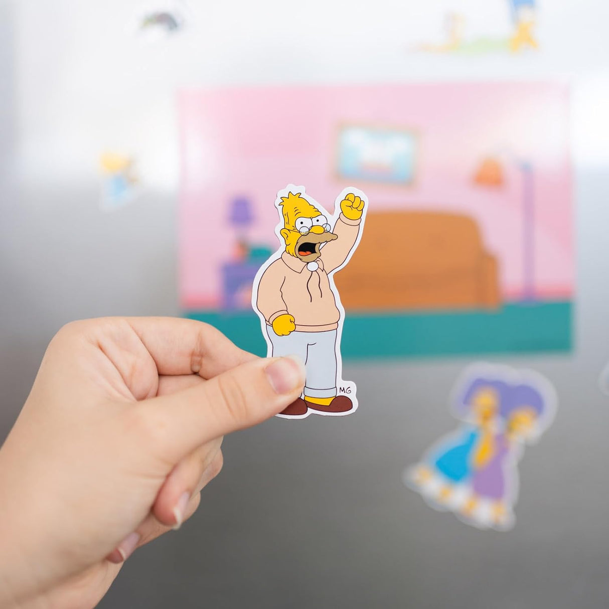 The Simpsons Family Magnet Set