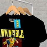 INVINCIBLE (REFLECTION) BLACK UNISEX T-SHIRT