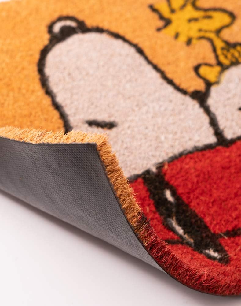 Peanuts Snoopy & Woodstock Doormat