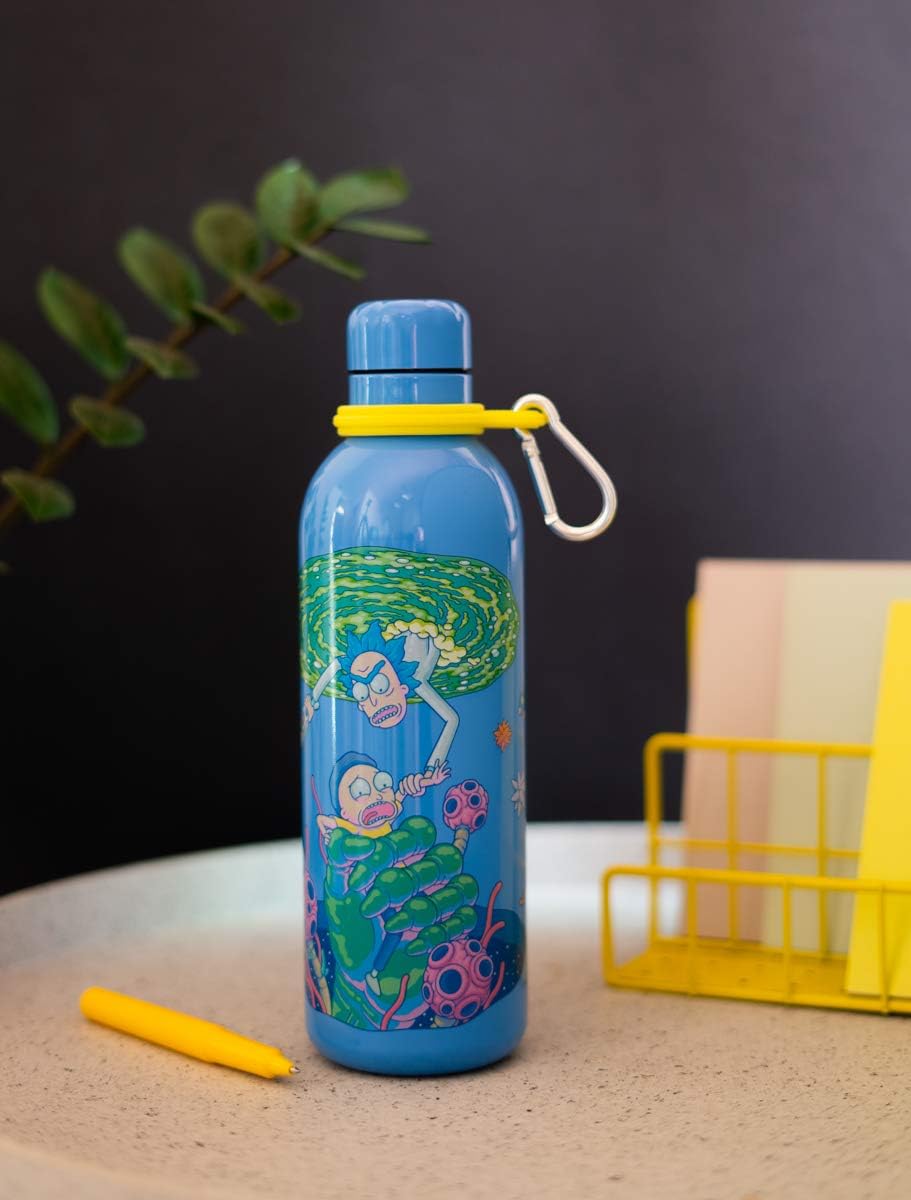 Rick & Morty Hot & Cold 500ml Metal Bottle
