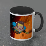 INVINCIBLE (SPACE) BLACK COLOURED INNER POD MUG
