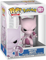 Pokemon Mewtwo (Flocked) Funko Pop! Vinyl Figure #581