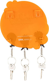 Naruto Shippuden Key Hanger With 3 Keychains