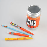 The Simpsons Duff Can Pencil Holder and Writing Set