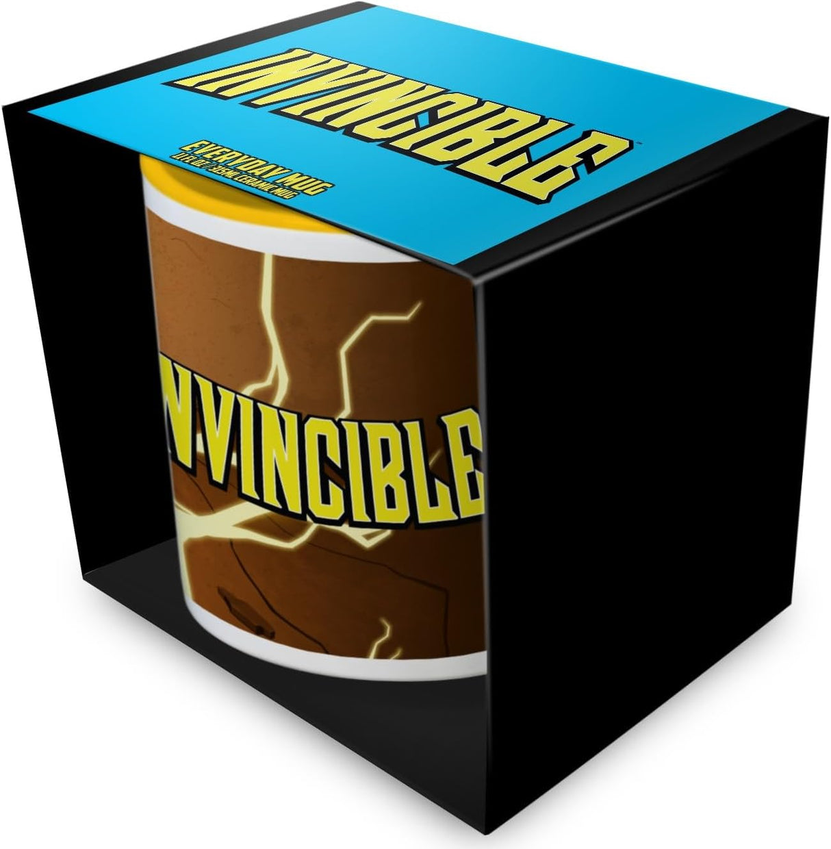 INVINCIBLE (LIGHTNING) YELLOW COLOURED INNER POD MUG