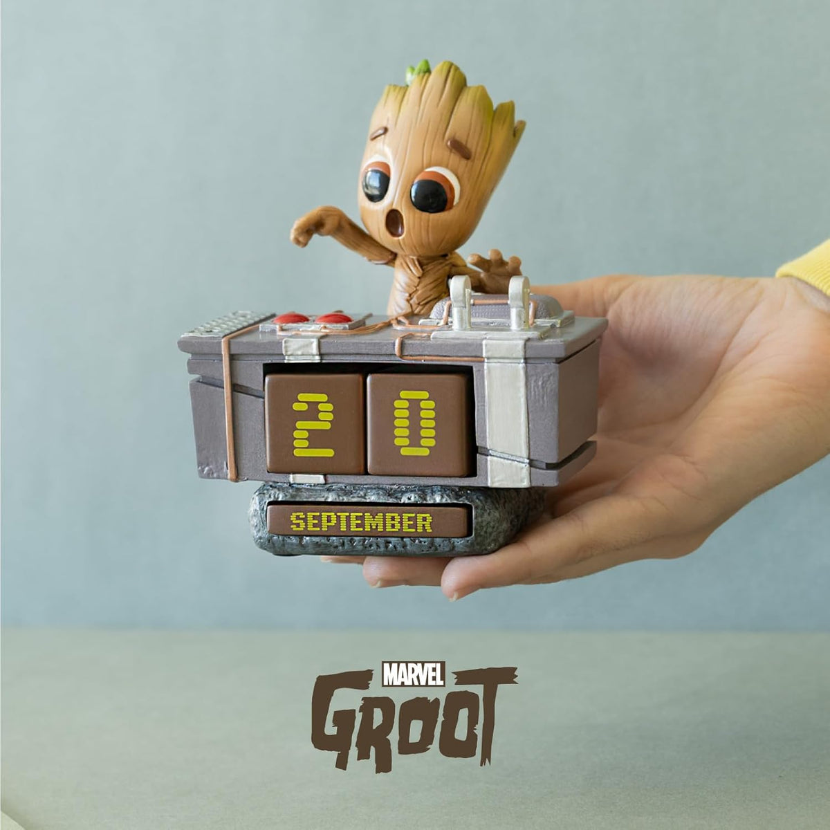 Marvel Guardians of the Galaxy Groot Death Button 3D Perpetual Calenda ...
