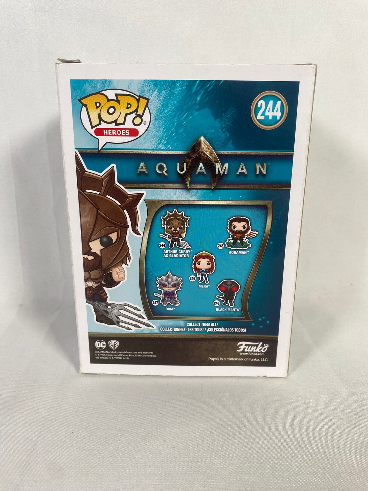 Aquaman Arthur Curry Funko Pop! Vinyl Figure #244