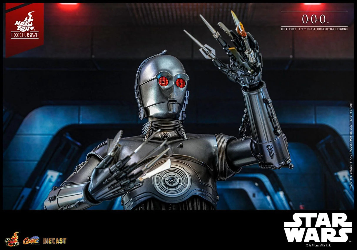 Star Wars 0-0-0 (Triple Zero) 1/6 Scale Hot Toys Action Figure