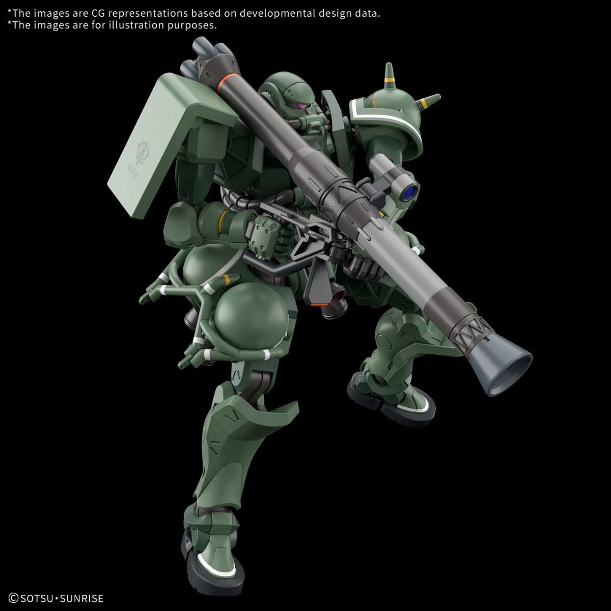 HG Mobile Suit Gundam GQuuuuuuX MS-06 Zaku (GQ) 1/144 Scale Model Kit