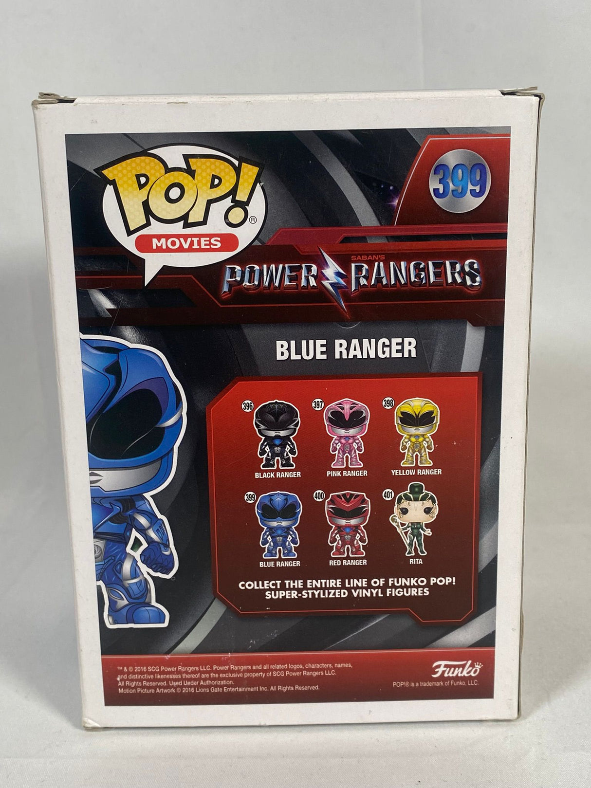 Power Rangers Blue Ranger #399 Funko Pop! Vinyl Figure