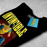 INVINCIBLE (REFLECTION) BLACK UNISEX T-SHIRT