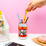 The Simpsons Duff Can Pencil Holder and Writing Set