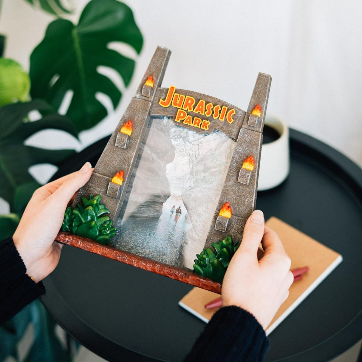 Jurassic Park Entrance Gate 10x15cm 3D Photo Frame