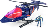 MASK High Tech Helicopter With Miles Mayhem Action Figure