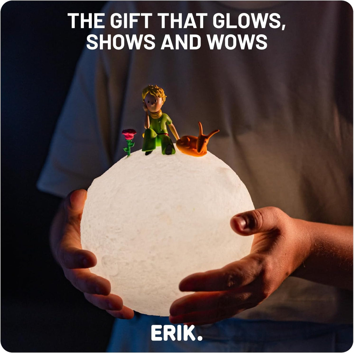 The Little Prince 3D Moon Lamp