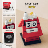 Peanuts Snoopy Doghouse 3D Perpetual Calendar
