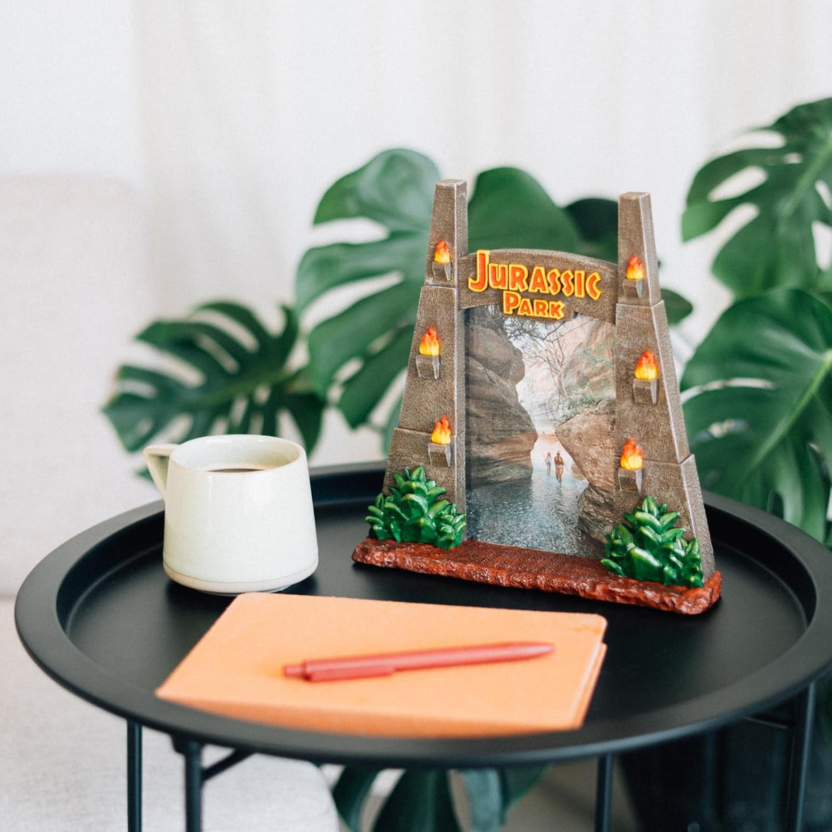 Jurassic Park Entrance Gate 10x15cm 3D Photo Frame