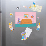 The Simpsons Family Magnet Set