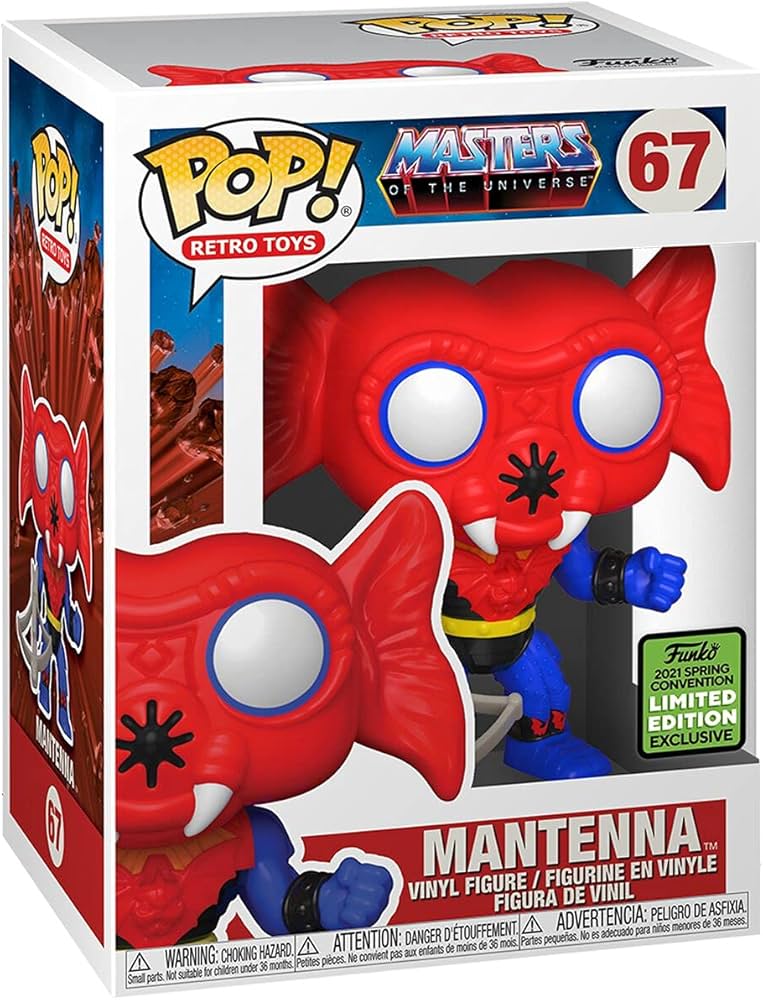 Masters of the Universe Mantenna (2021 Spring Convention) Funko Pop! Vinyl Figure #67