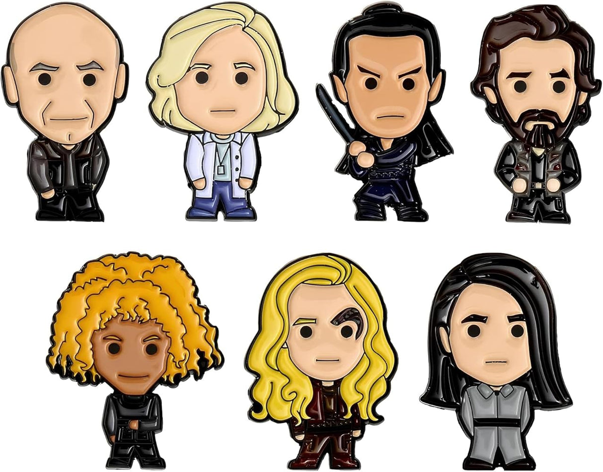 Star Trek Picard Eaglemoss Hero Collector Pin Set